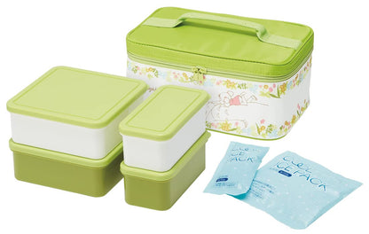 Skater Totoro Bento Box with Insulated Bag and Ice Pack 3440ml