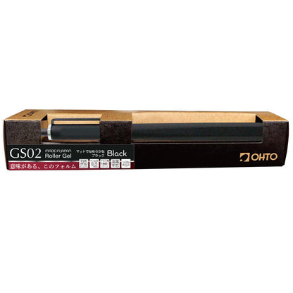 Auto Roller Gel Ballpoint Pen GS02 Black Smooth Writing Experience