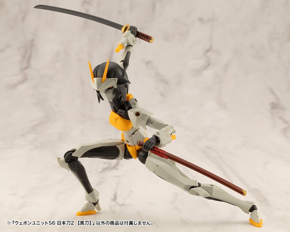 KOTOBUKIYA M.S.G Weapon Unit 56 Japanese Sword 100mm Scale Model