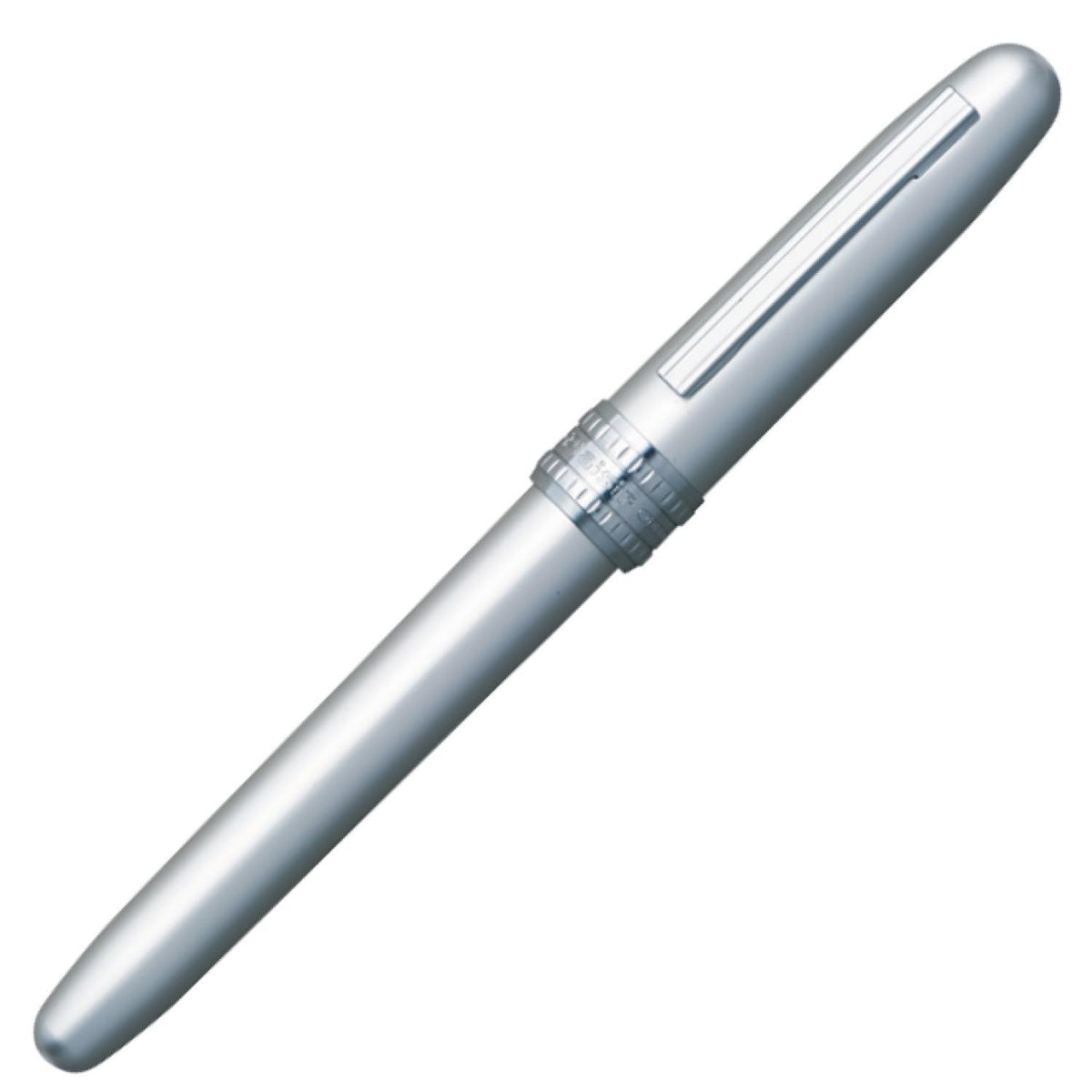 PLATINUM Plaisir Fountain Pen Fine Point Ice White