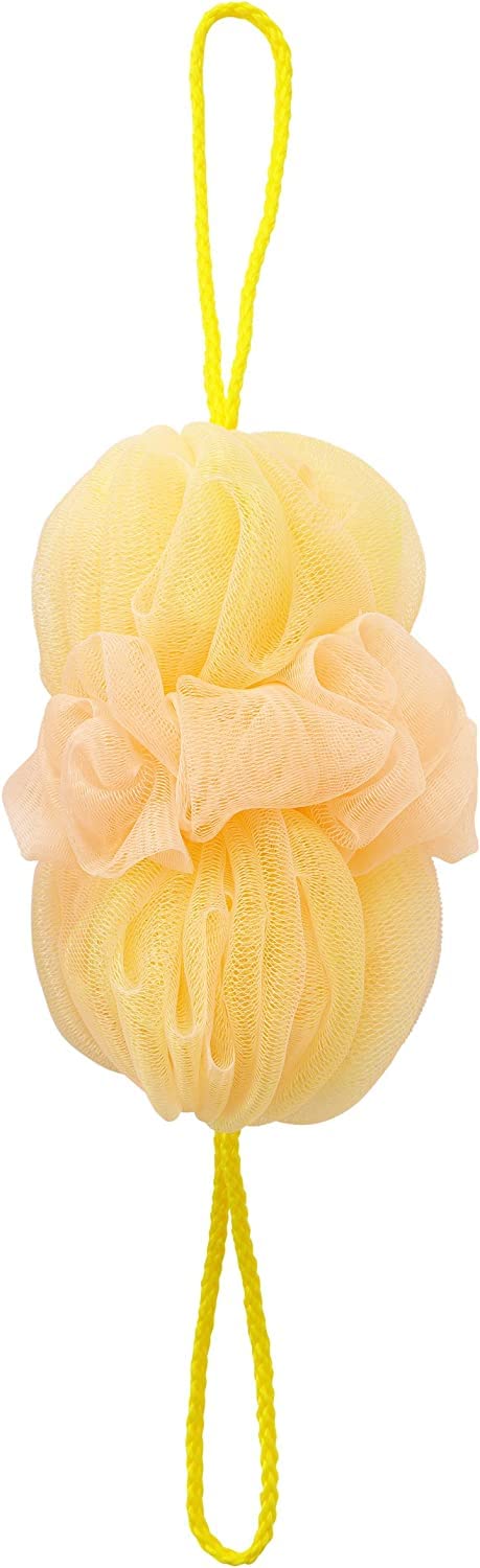 Marna Body Sponge for Back Washing with Soft Foam Yellow