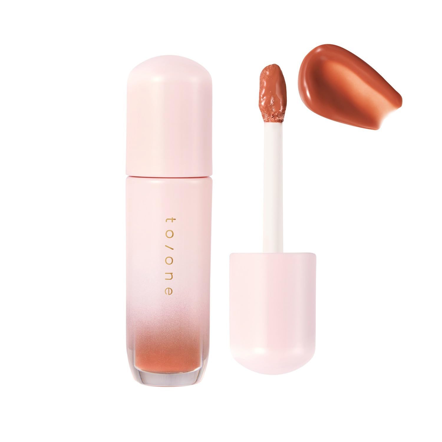 to/one Petal Blooming Gloss 02 Pure Nude Lip Gloss Hydrating Shine