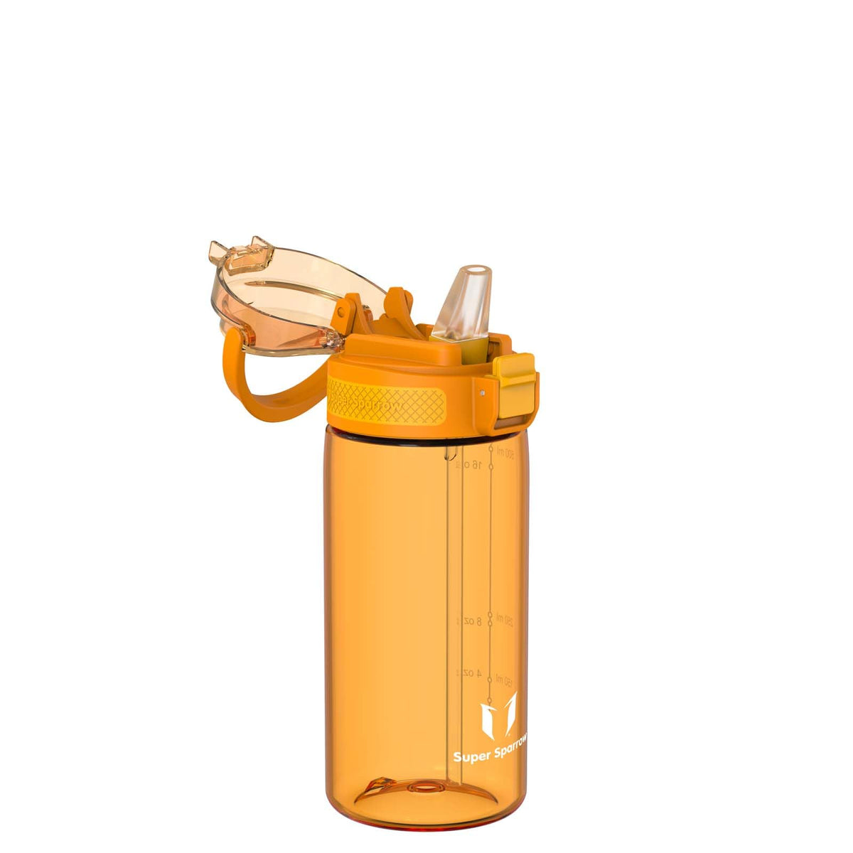 Super Sparrow Water Bottle 500ml BPA-Free with Straw