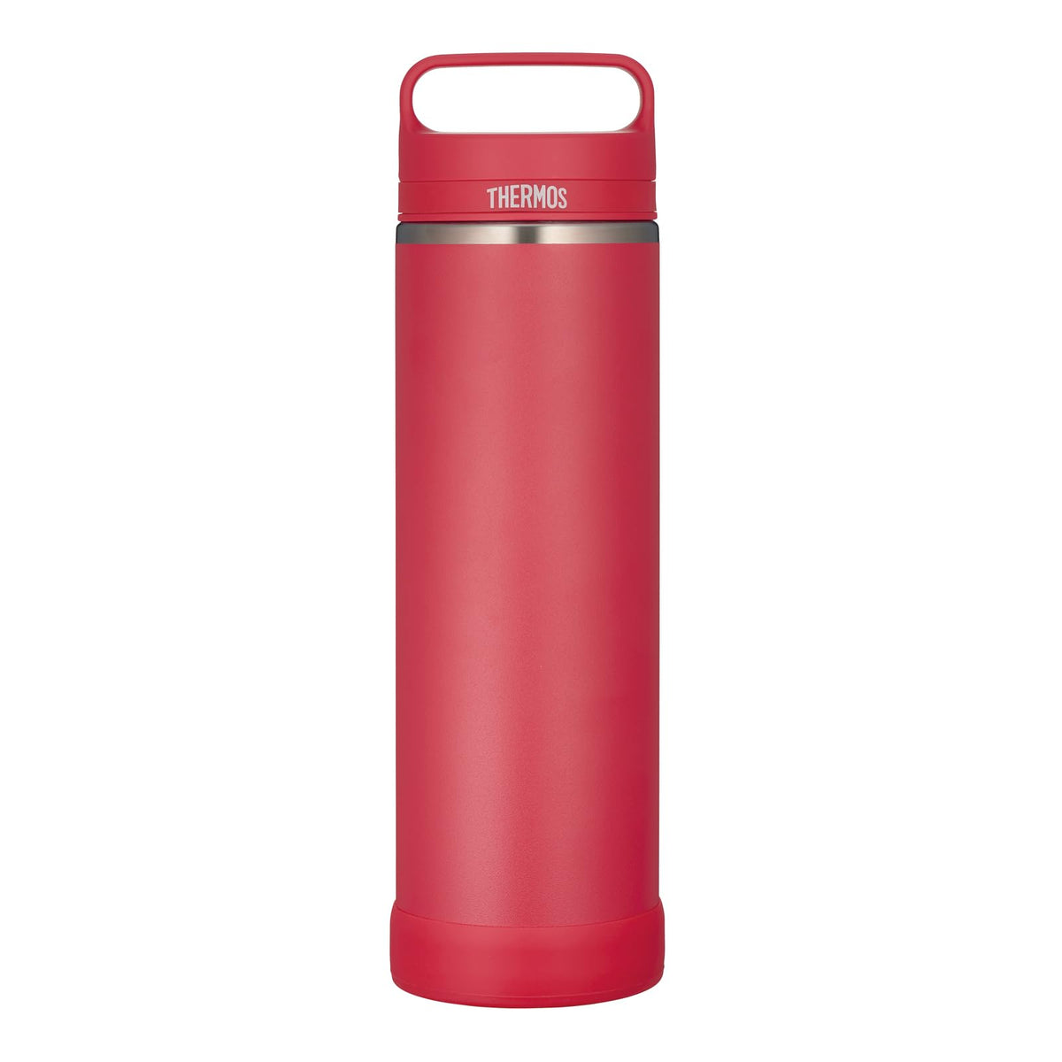 THERMOS Vacuum Insulated Travel Mug with Carry Handle 1L Red