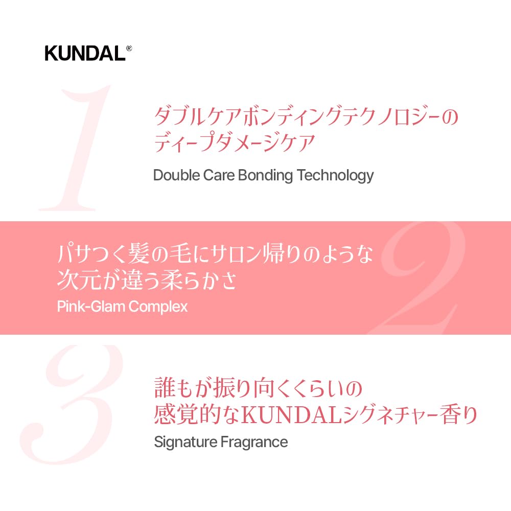 KUNDAL Damage Care Treatment 250ml for Nourished Hair