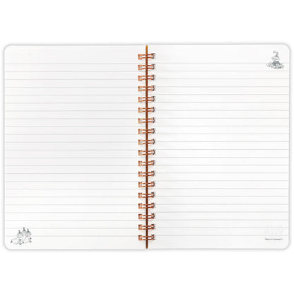 Hallmark Moomin Days Pink Ring Notebook