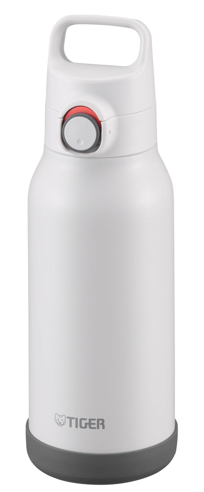 TIGER Stainless Steel Water Bottle with One-Push Cap 1L