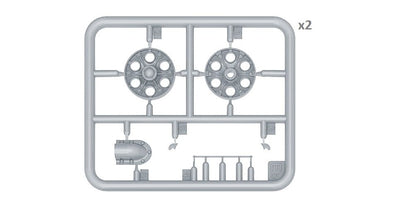 Miniart 1/35 T-34 Wheel Set for 1942-43 Production Series