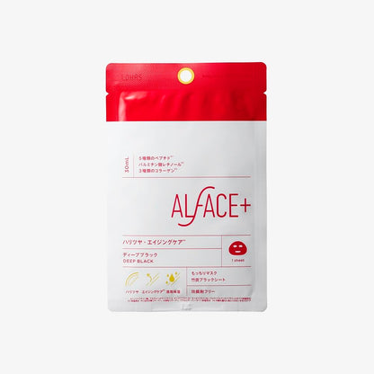 ALFACE Deep Black Hydrating Face Mask for Radiant Skin