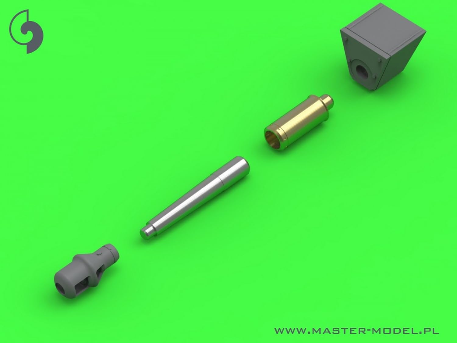 Master 1/72 Scale Model Parts for WW2 German 10.5cm StuH 42 Gun