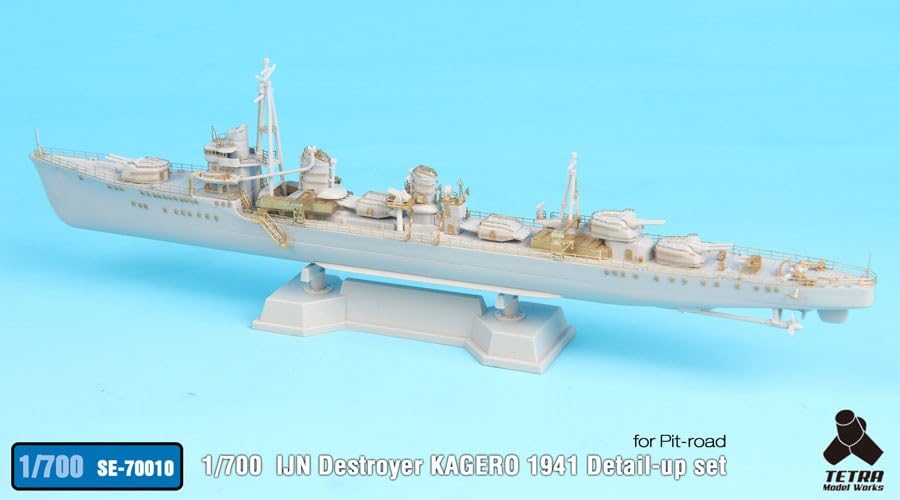 Tetra Model 1/700 Scale Parts Set for Japanese Destroyer Yukikaze
