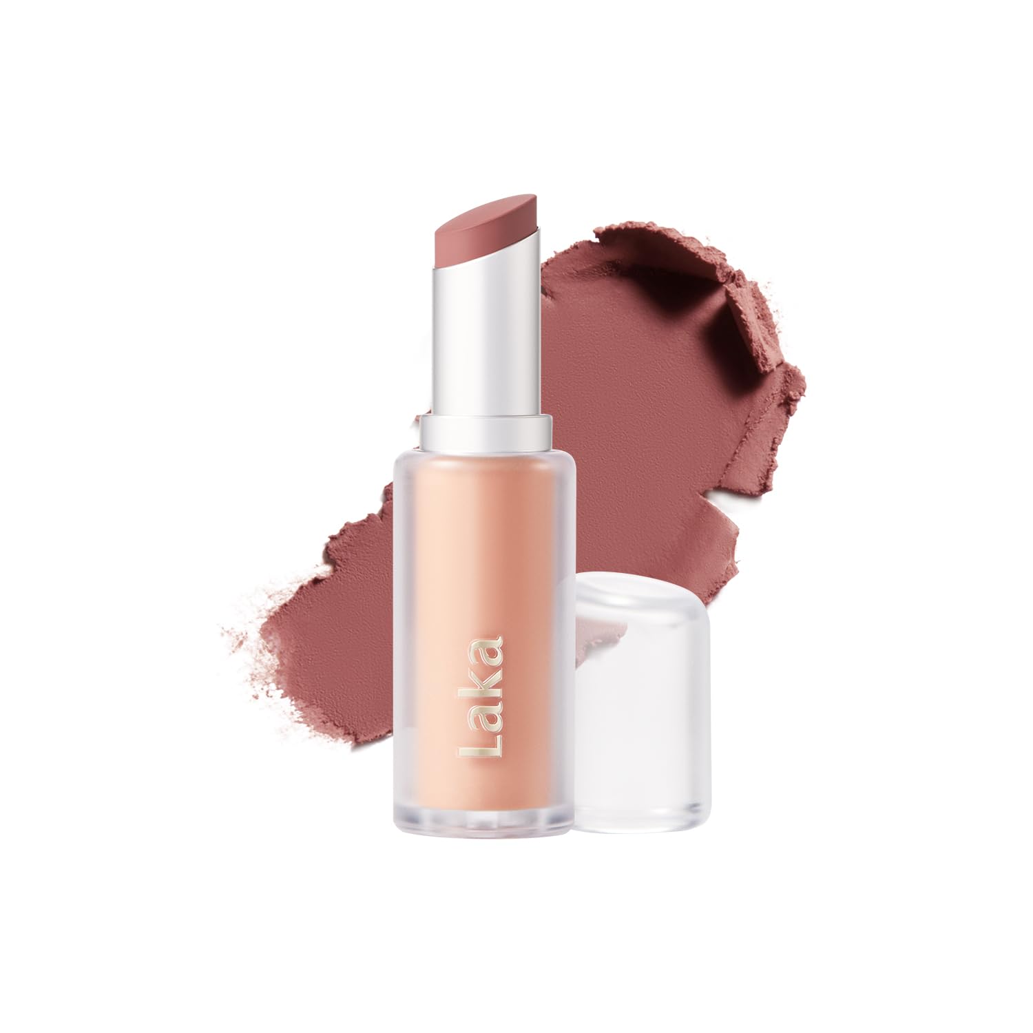 Laka Balmy Matte Lipstick Fig Sounds 