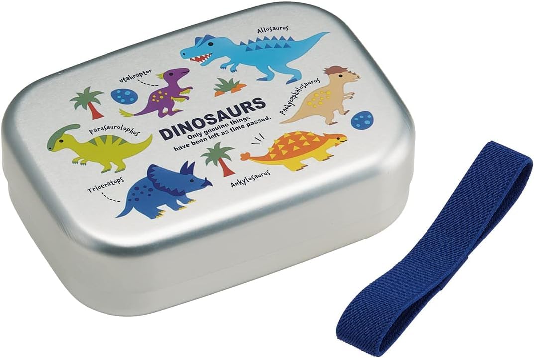 Skater Kids Lunch Box with Dinosaur Design 370ml