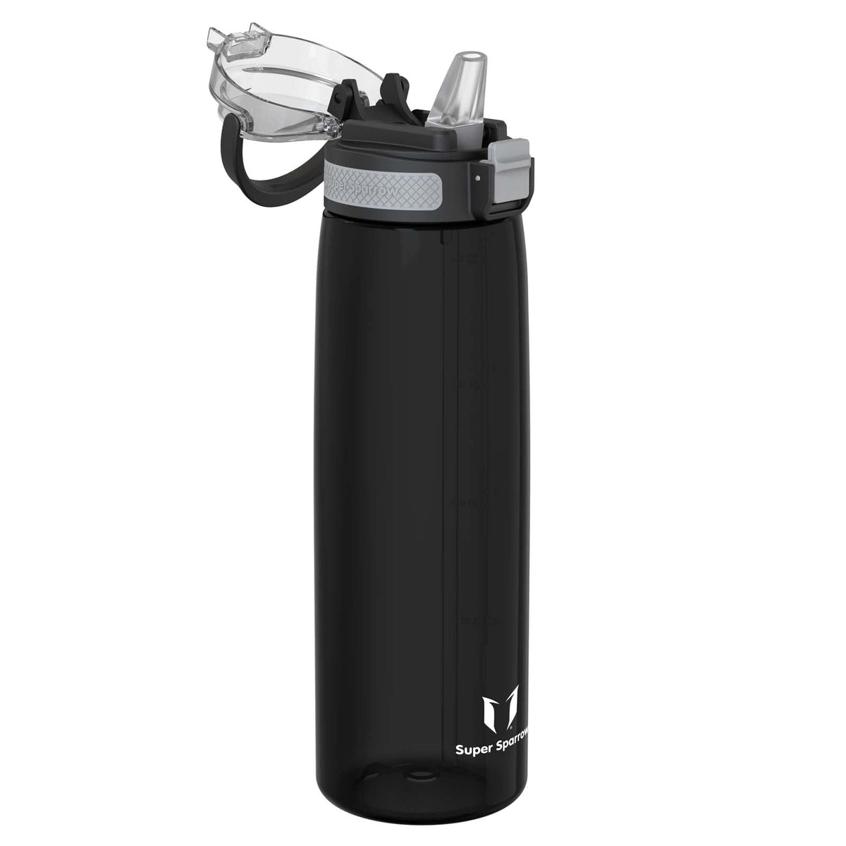 Super Sparrow Water Bottle 1L BPA-Free with Straw for Easy Hydration