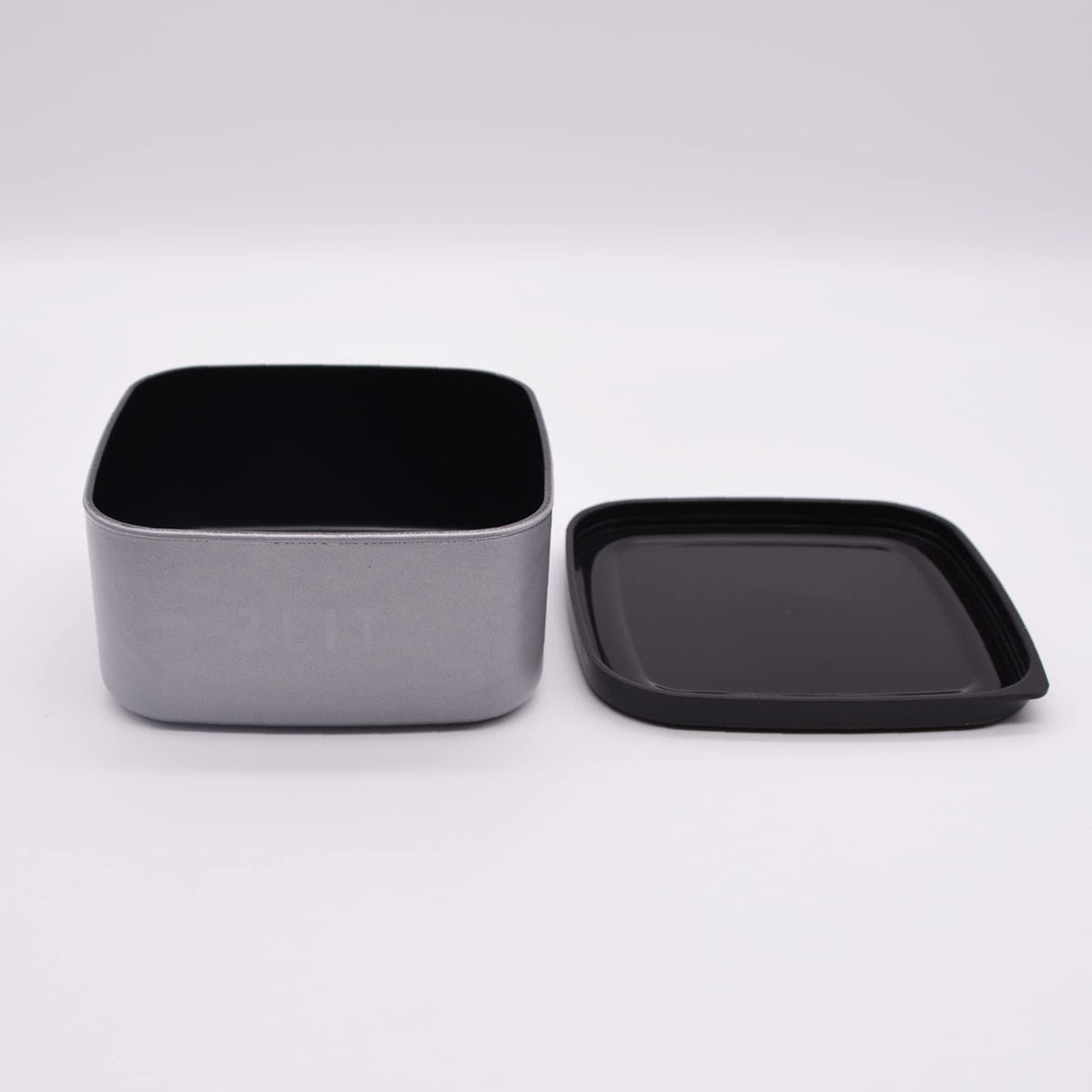 Mitani Bento Box Food Container Silver 350ml Japanese Craftsmanship