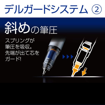 Zebra Delguard Type Lx Mechanical Pencil 0.3mm White