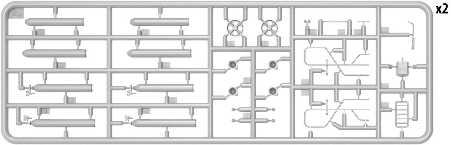 Miniart 1/48 Tool Set for Model Building and Crafting