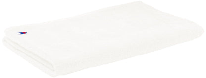 Marushin Face Towel with Major Patch 34x80cm White for Daily Use