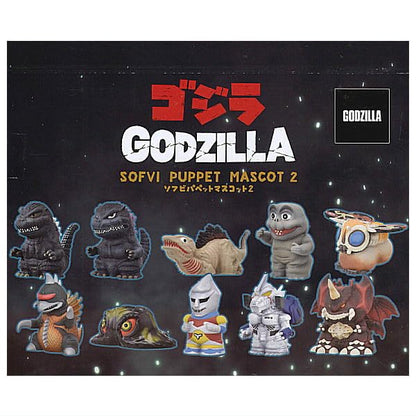 ENSKY Godzilla Soft Vinyl Puppet Mascot 10-Pack Box Set