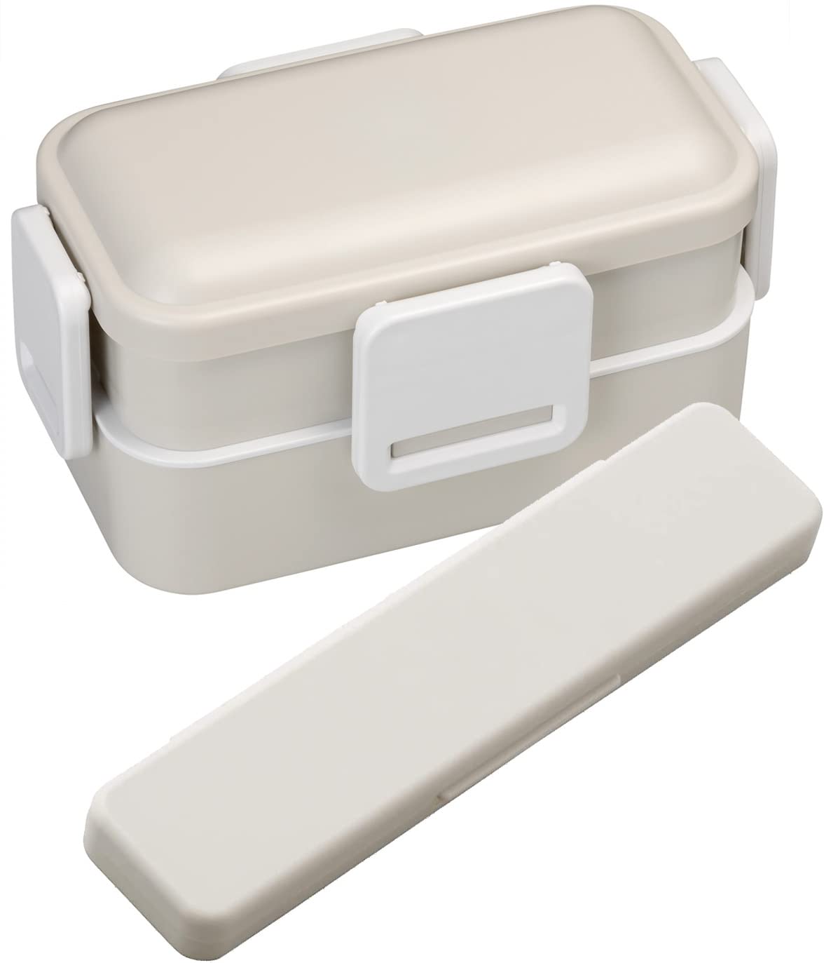 Skater Bento Box Two-Tier 600ml with Dome Lid for Lunch