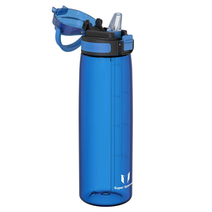 Super Sparrow Water Bottle 1L BPA-Free with Straw