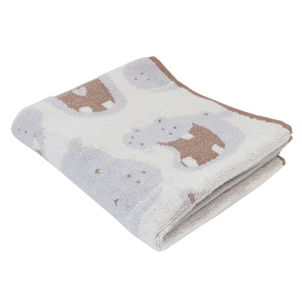 Hayashi Animal Face Towel 34x80cm Soft and Absorbent