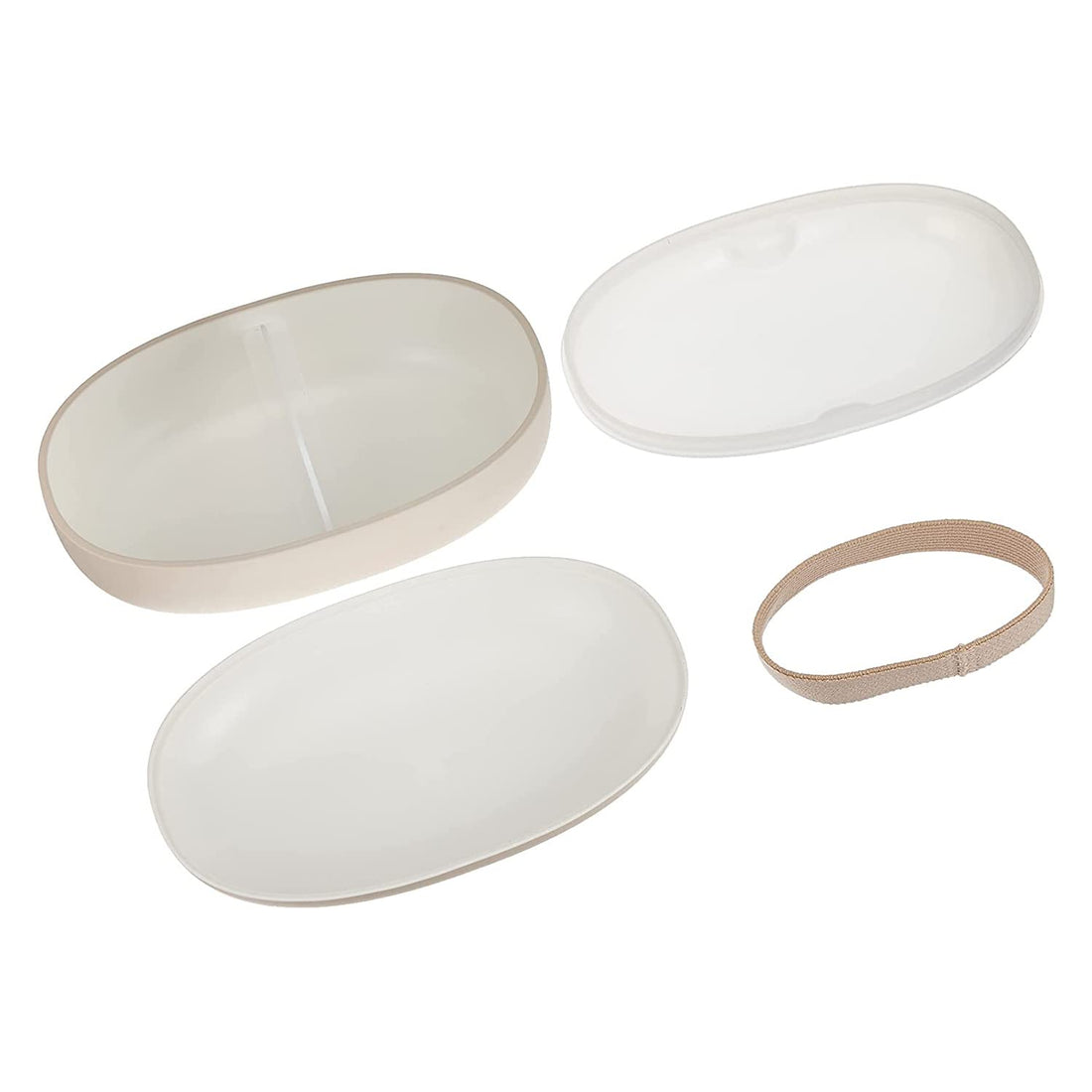 Takenaka Mayu Lunch Box M Ivory 480ml for Japanese Meals