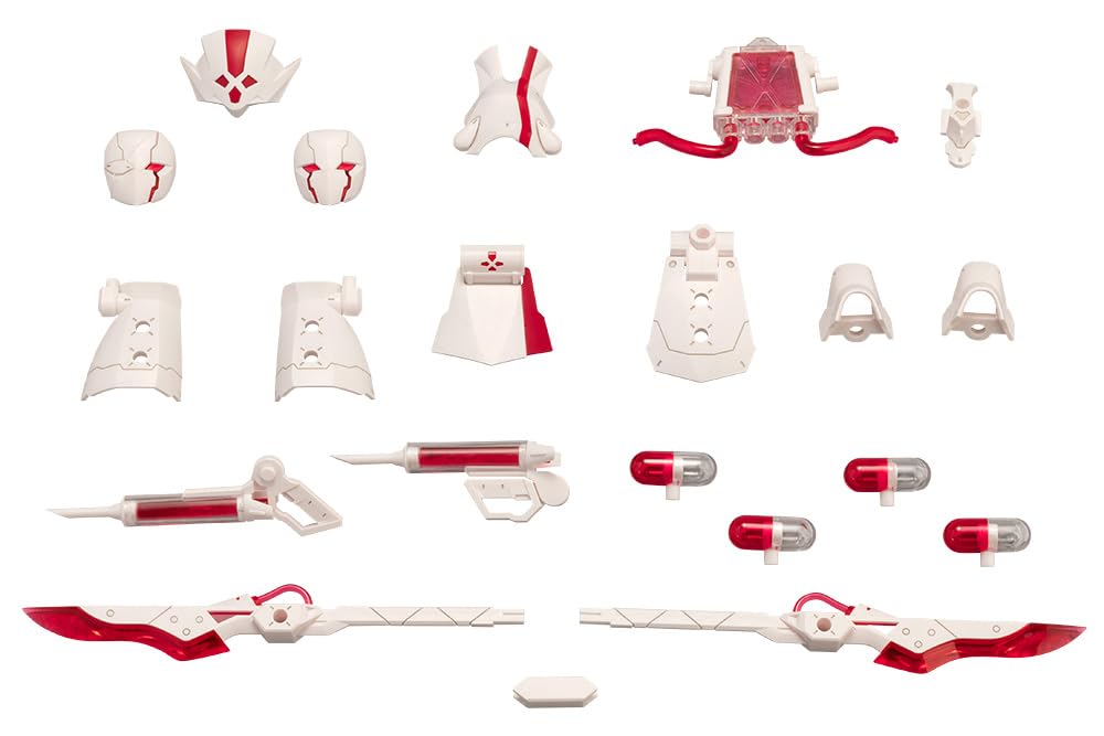 KOTOBUKIYA Megalomania Metamorphosis Unit Ex-Armor White Nurse Model Kit