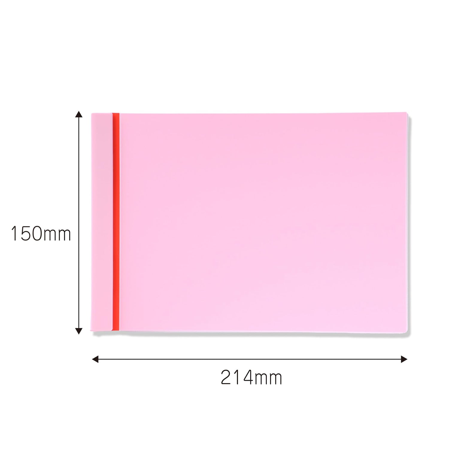 PAGEBASE SlideNote A5 Horizontal Binder in Pale Pink