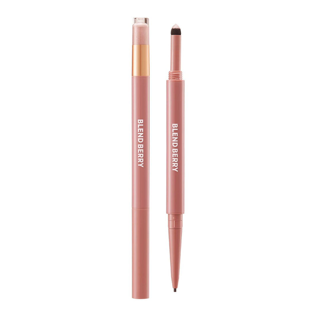 Blend Berry Sparkle Creator 001 Eye Color Liner in Foggy Gray and Peach Punch