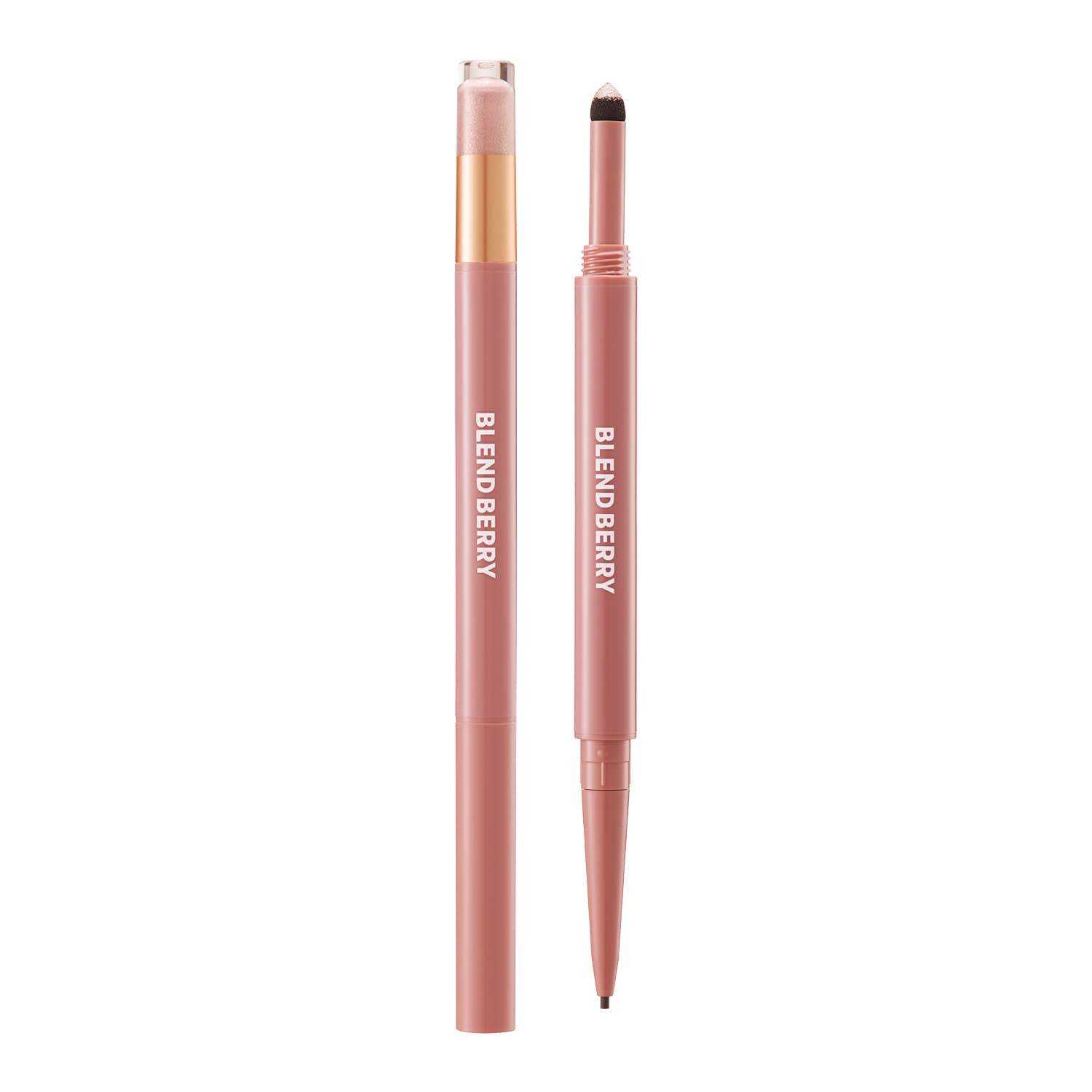 Blend Berry Sparkle Creator 001 Eye Color Liner in Foggy Gray and Peach Punch