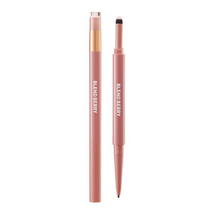 Blend Berry Sparkle Creator 001 Eye Color Liner in Foggy Gray and Peach Punch