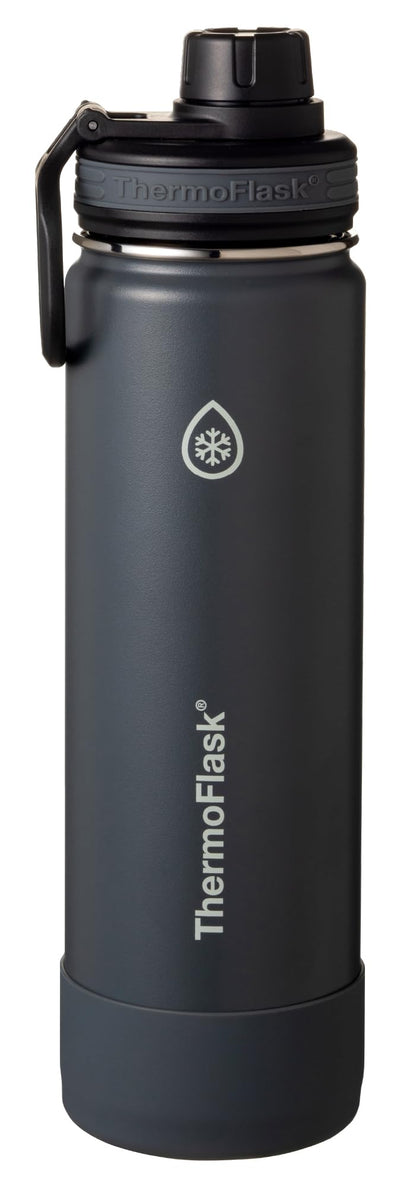 ThermoFlask Insulated Water Bottle 0.7L Shadow Black