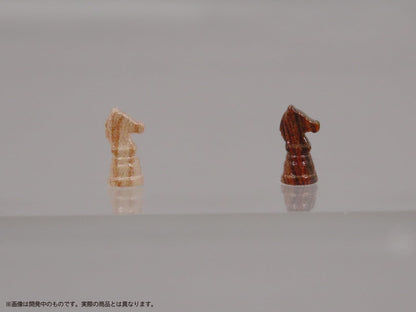 MIC D.I.G. Chess Figure Play Wooden Grain Version Color Finished Model