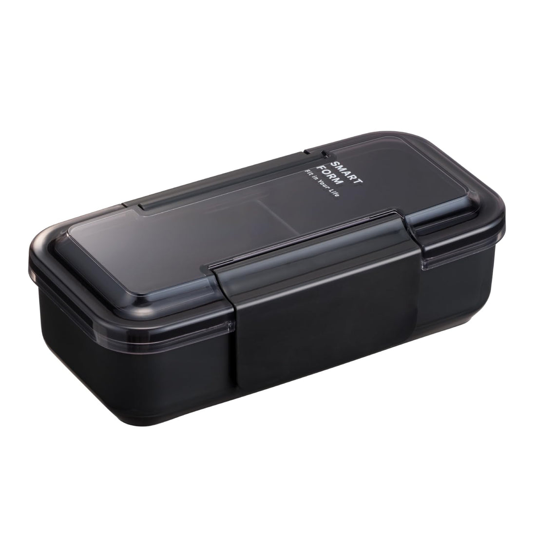 Lustroware Slim Lunch Box Easy Care 800ml Dark Gray