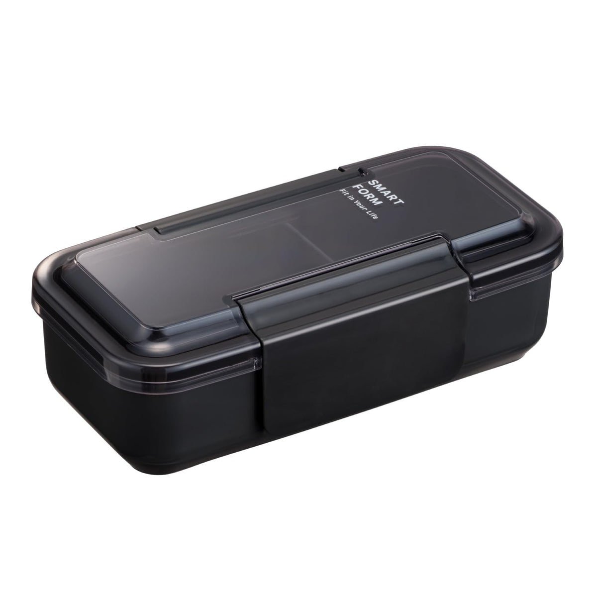 Lustroware Slim Lunch Box Easy Care 800ml Dark Gray