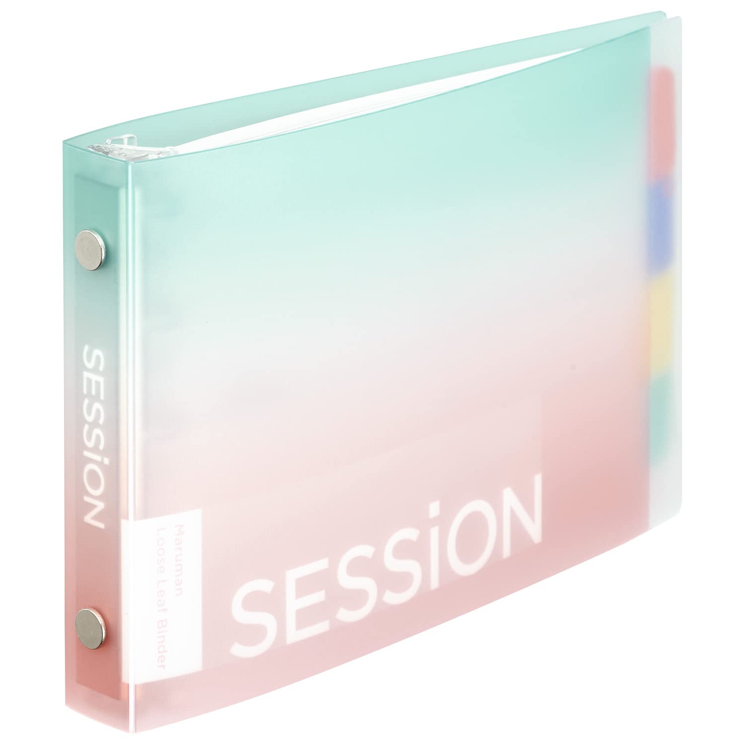 Maruman Loose Leaf Binder Mini Size 5 Ring Gradient