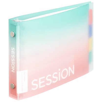 Maruman Loose Leaf Binder Mini Size 5 Ring Gradient