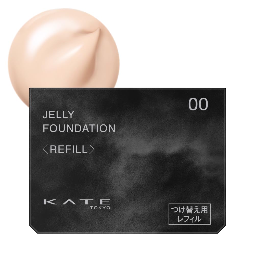 KATE Jelly Liquid Foundation Refill 00 Bright Shade for Japanese Skincare