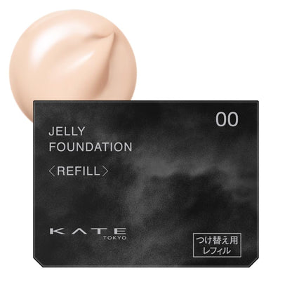 KATE Jelly Liquid Foundation Refill 00 Bright Shade for Japanese Skincare