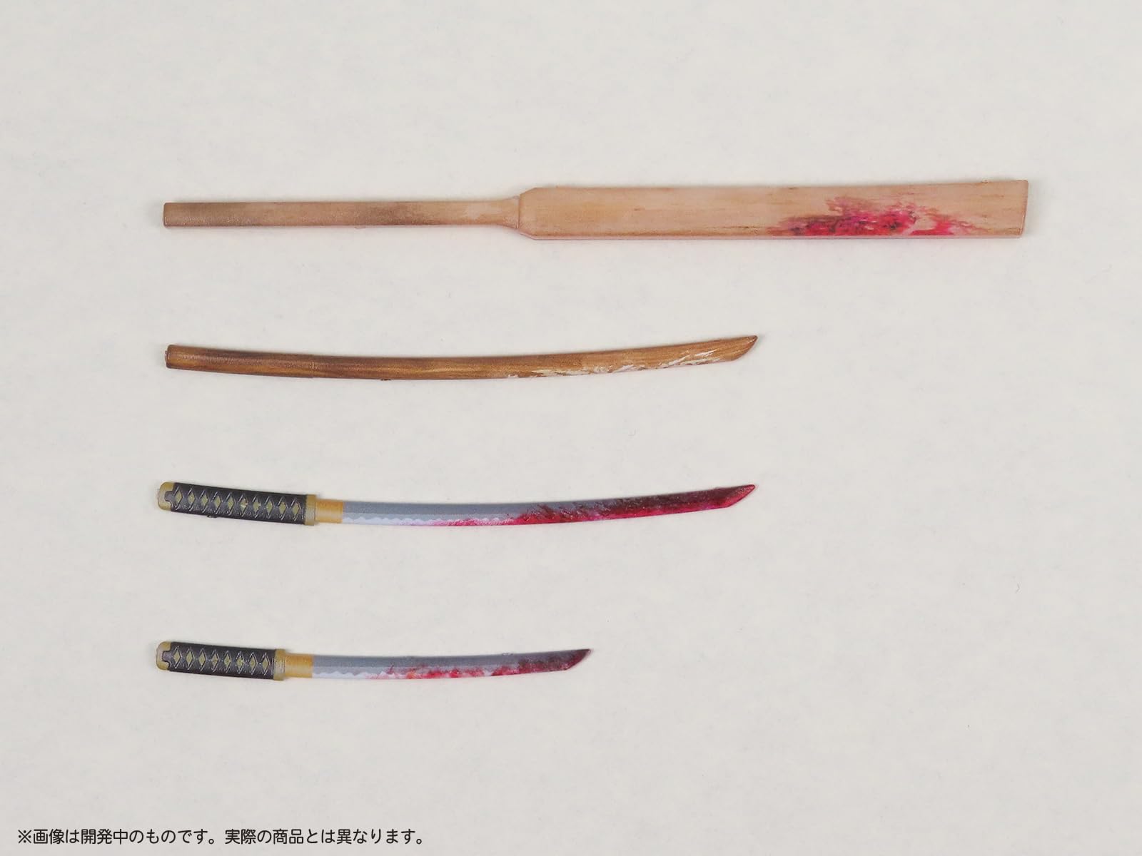 EMC Samurai Weapon Figure Kit Full Color Printed Model Parts