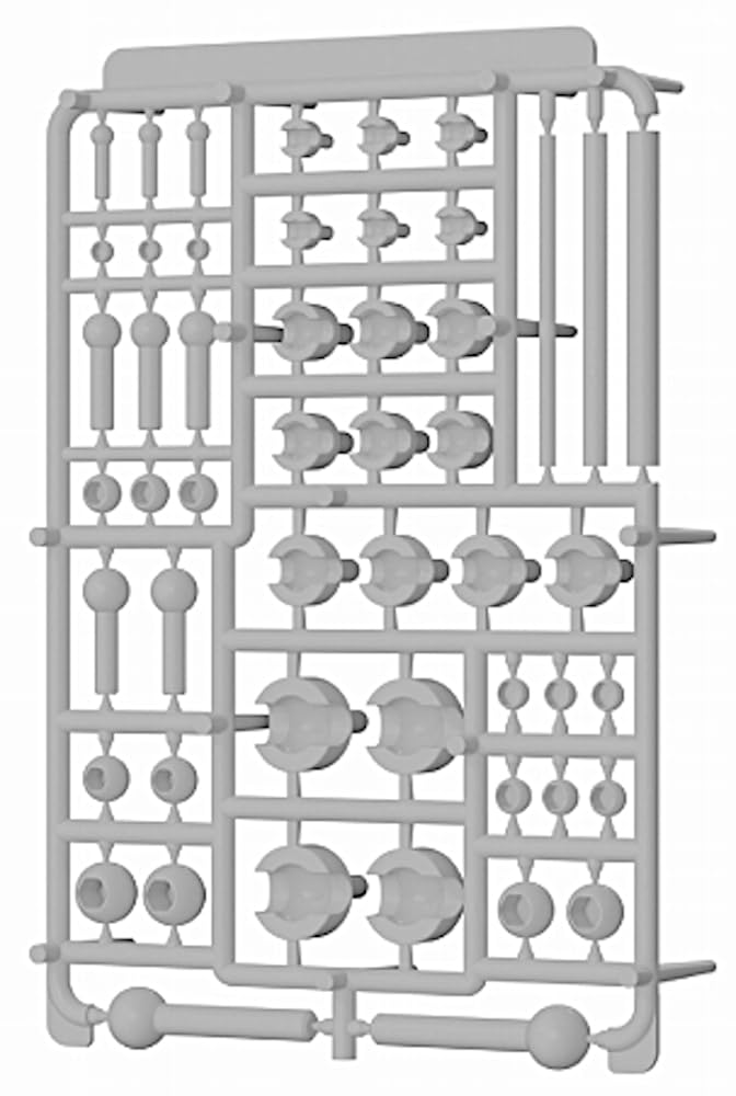 Hobby Base Premium Parts Collection Ball Joint Double Pure White