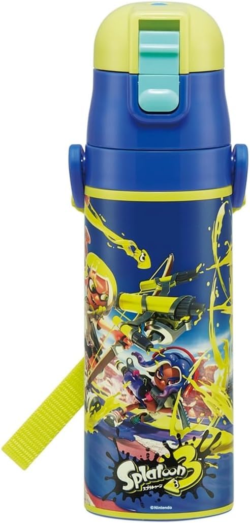 Skater Kids Water Bottle 470ml Lightweight Stainless Steel for Sports