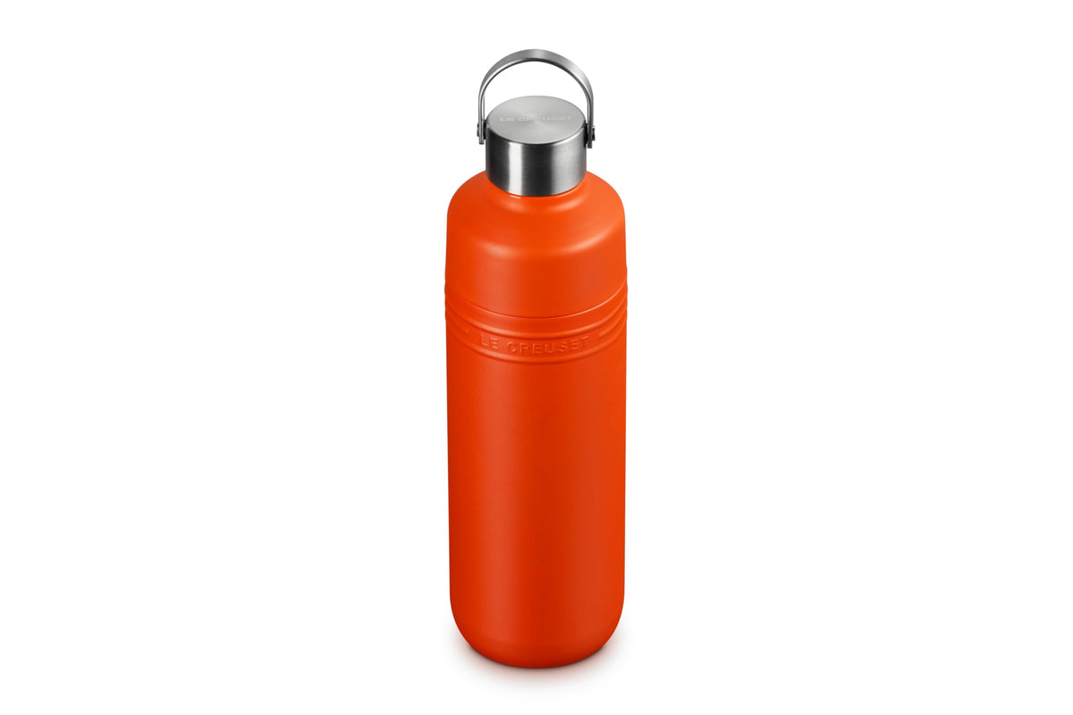 Le Creuset Large Capacity Insulated Bottle 1000ml in Orange
