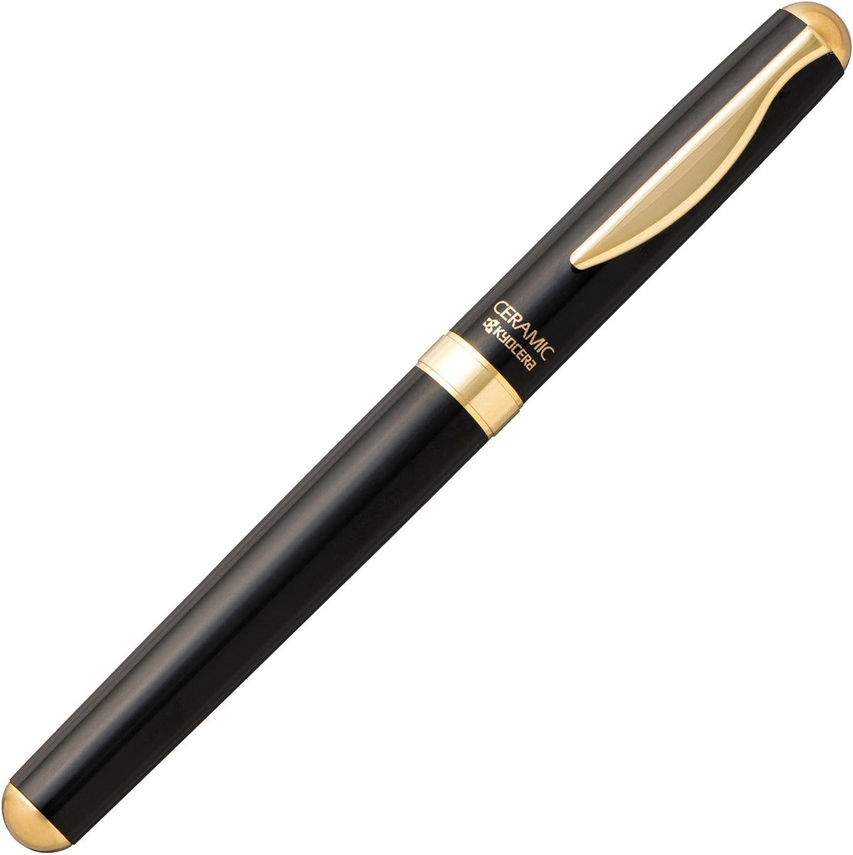 Kyocera Ceramic Ballpoint Pen Smooth Writing Black Ink