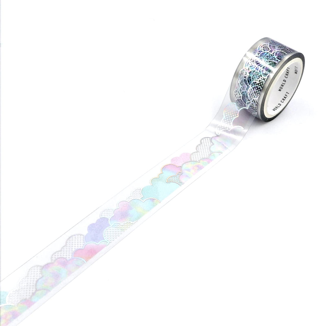 World Craft Masking Tape Rainbow Aurora Foil 20mm