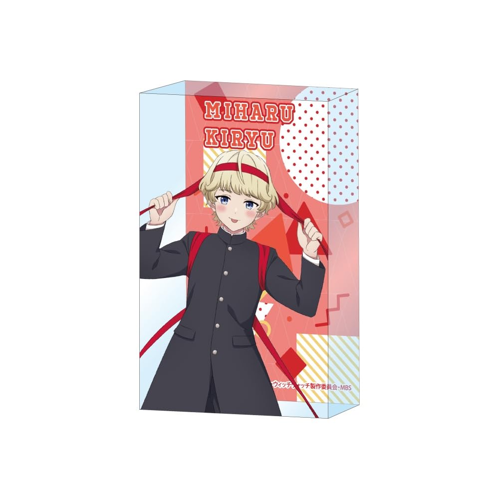 Overglad Acrylic Block Cheerleader Figure Kiriumi Miharu WCC-020