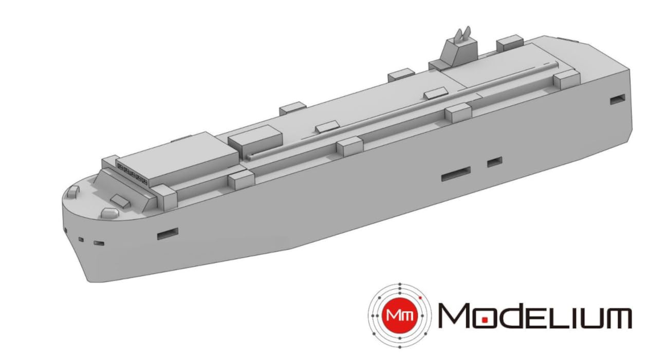 Modelium 1/2500 Scale Automobile Transport Ship Resin Kit