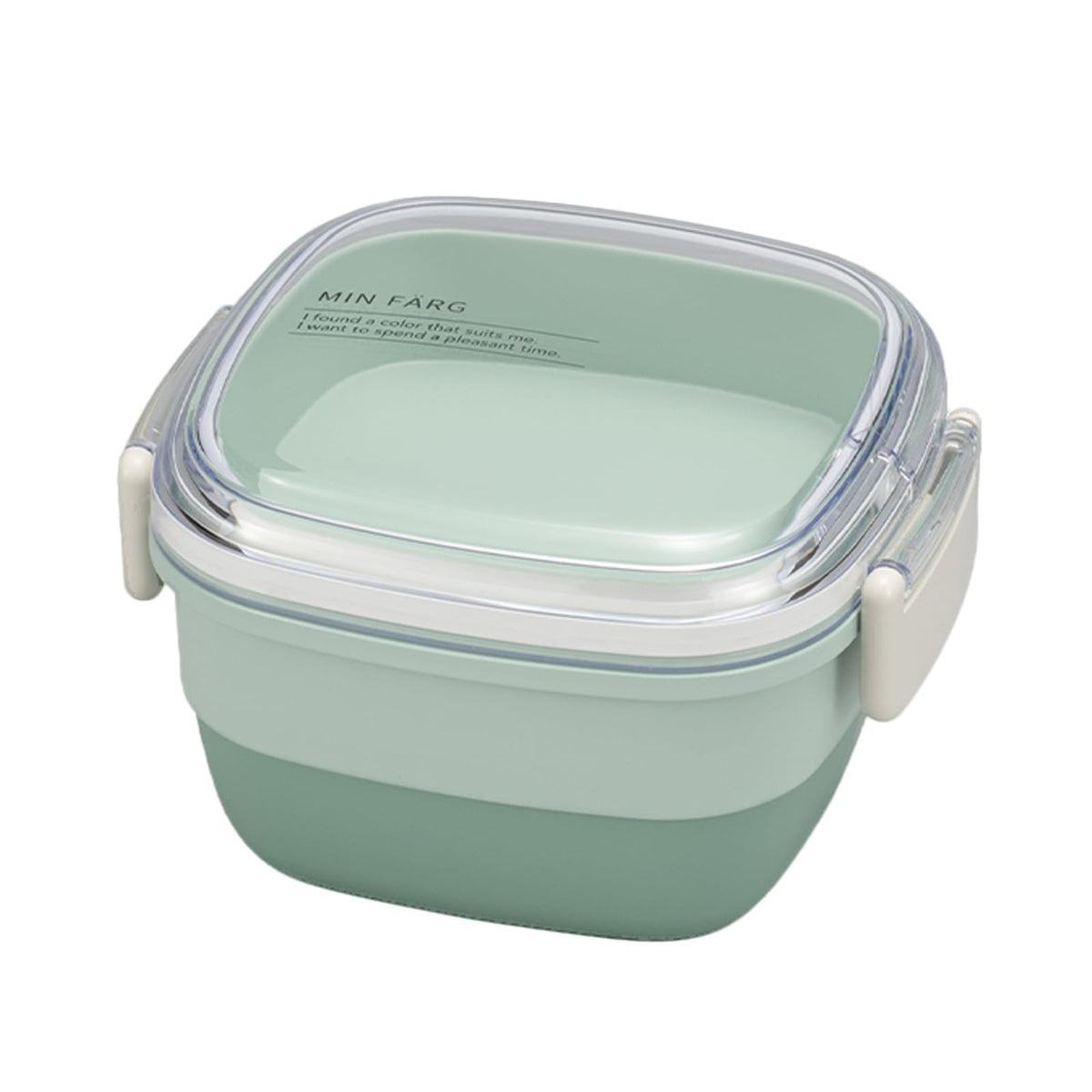 Miyamoto Sangyo MIN FARG Square Lunch Box with Lid