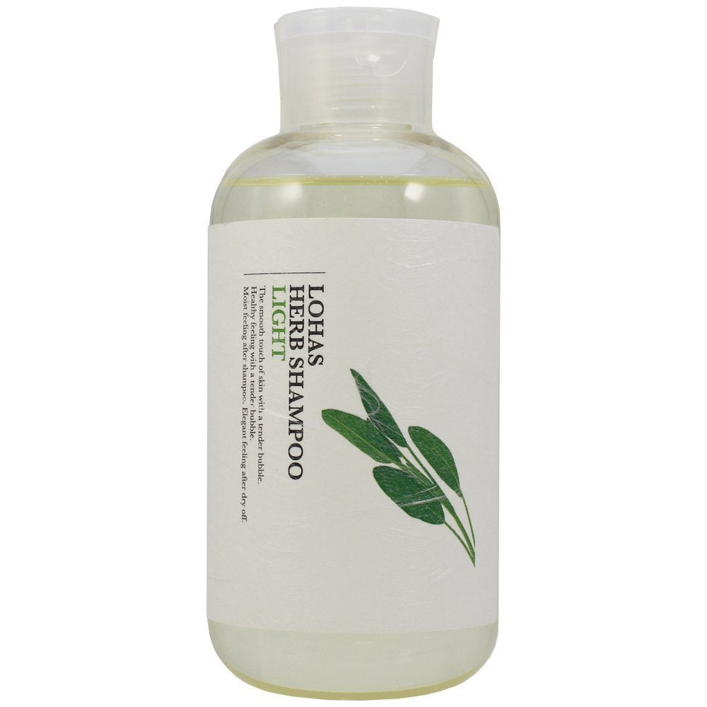 Techno Eight Lohas Herb Shampoo Light 300ml for Gentle Cleansing